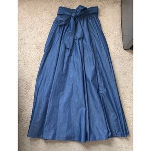 Denim Skirt/Pants. NEVER WORN. Mint condition.